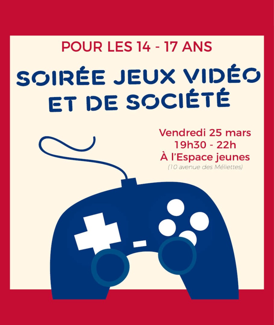 Soirée Jeux … et Jeux Vidéo !